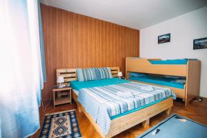 Postel nebo postele na pokoji v ubytování Hi Skopje Hostel