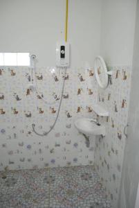 Koupelna v ubytování Happy Home Kohjum