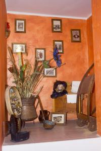 Posezení v ubytování Anticarua B&B