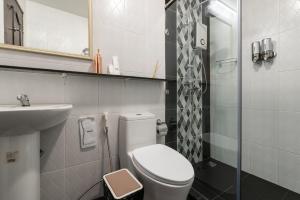 Koupelna v ubytování Cozytel Chiangmai