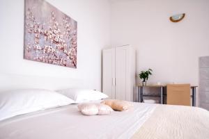Postel nebo postele na pokoji v ubytování Apartments Korda L&M- Suhi Potok