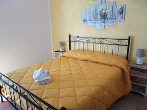 Postel nebo postele na pokoji v ubytování B & B Pietra Vecchia
