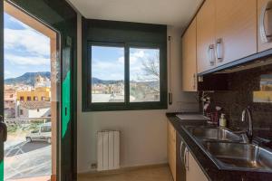 Výhľad na hory alebo výhľad na hory priamo z apartmánu