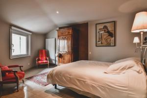 Кровать или кровати в номере Escapade en Provence