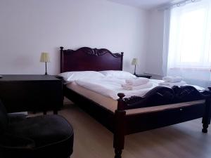 Ένα ή περισσότερα κρεβάτια σε δωμάτιο στο Hotel Union