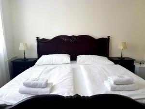 Ένα ή περισσότερα κρεβάτια σε δωμάτιο στο Hotel Union