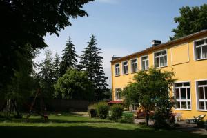 Zahrada ubytování Villa Kunterbunt Willa Śmiesznotka