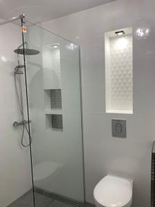 Kúpeľňa v ubytovaní Apartament Zacisze De LUX