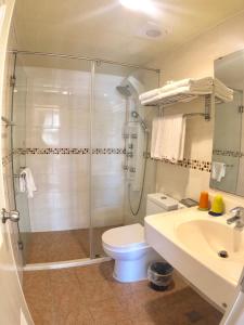 A bathroom at 夢海民宿