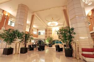 Lobbyen eller receptionen på Hotel New Nagasaki
