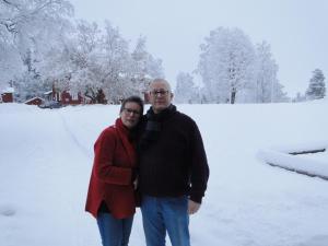 Sunne Hembygdsgård B&B v zimě