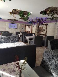 Posezení v ubytování Dovbushanka Hotel