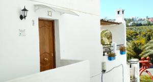 A balcony or terrace at Pueblo Blanco