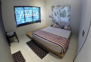 Postel nebo postele na pokoji v ubytování Boxpackers Langkawi + 37 fotografií