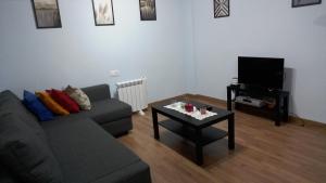 Posezení v ubytování Apartamento Bianca