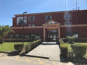 O edifício em que o hotel se localiza