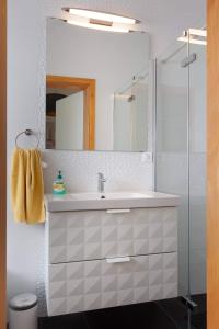 Koupelna v ubytování Apartman Visnja