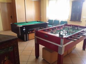 Biliardový stôl v ubytovaní Hacienda Doña Lola