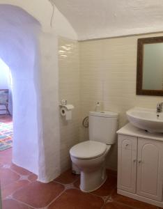 A bathroom at Cueva Romana Cave House, Clothing Optional, Adult Only