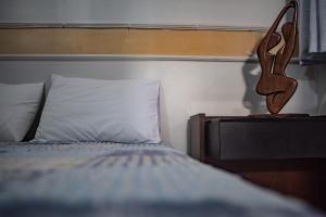 Postel nebo postele na pokoji v ubytování Lira Hostel