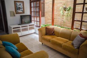 TV a/nebo společenská místnost v ubytování Lira Hostel