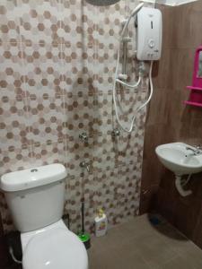 A bathroom at DYANA INN TRANSIT ROOMS