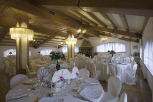 Restaurace v ubytování alla campagna