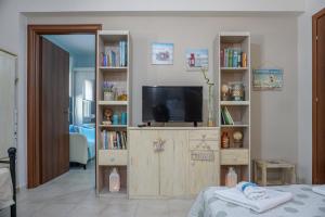 TV a/nebo společenská místnost v ubytování Casa elegante