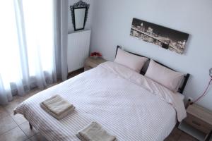Posteľ alebo postele v izbe v ubytovaní Unique Skyview Apartment-Downtown