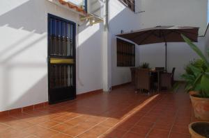 Un balcon sau o terasă la Apartamento Turístico San Jorge Parking Privado Gratis