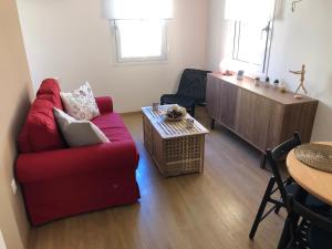 Posezení v ubytování AGION APOSTOLON 4 + 2 fotografie