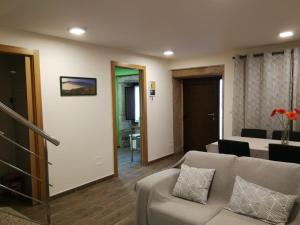 Posezení v ubytování Casa rural Camelle Casa dos avós