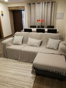 Posezení v ubytování Casa rural Camelle Casa dos avós