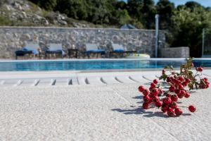 The swimming pool at or close to Kampaki Stone Houses