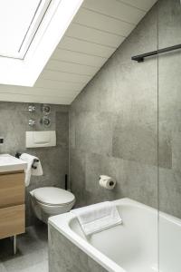 Koupelna v ubytování Das Nordberg Guesthouse