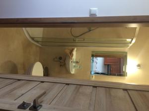 A bathroom at Apartmány u Galandu