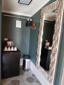Koupelna v ubytování Dubbo Rhino Lodge