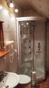 Et badeværelse på Apartments U Kašny