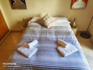 Posteľ alebo postele v izbe v ubytovaní Moratin Apartment