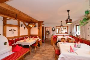 Posezení v ubytování Landhaus Almrausch