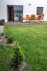 Vonkajšia záhrada v ubytovaní Apartment Aloha