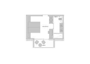 Půdorys ubytování WUD hotel