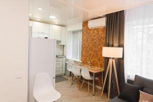 Kuchyňa alebo kuchynka v ubytovaní M&M apartment
