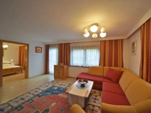 Posezení v ubytování Fischerhof Appartements