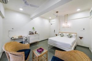Letto o letti in una camera di Hotel Kemps Corner
