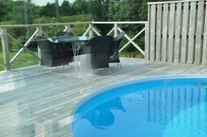 Bazén v ubytování Hotel Bella Luna nebo v jeho okolí