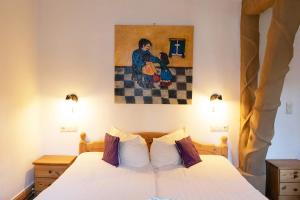 Postel nebo postele na pokoji v ubytování Hotel Aegidienhof