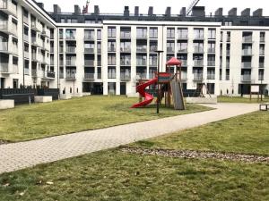 Detský kútik v ubytovaní Apartamenty Zajezdnia MTP