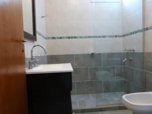 Koupelna v ubytování Casa Decla