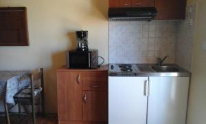 Kuchyň nebo kuchyňský kout v ubytování Apartment Mara